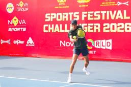 Strong players compete at ATP Challenger 50 Phan Thiết tennis tournaments