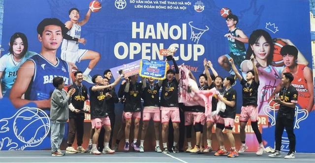  Hanoi Amigos, Hoài Đức claim Hanoi Open Cup trophies

