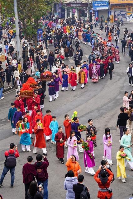 Tết parade brings colour to capital city