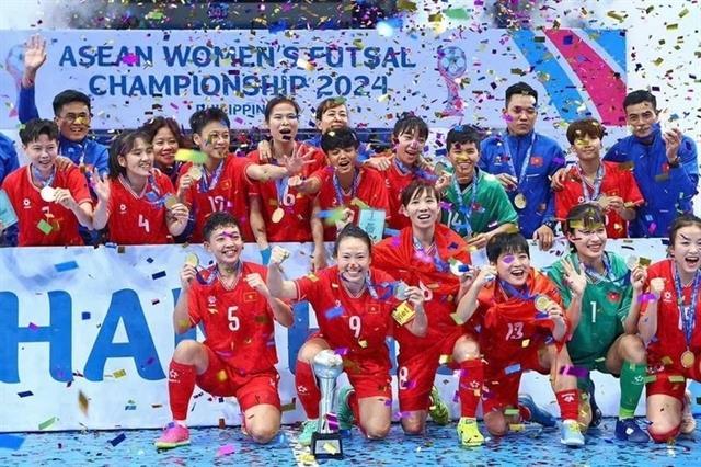 Vietnamese womens futsal team ranked among worlds top 10