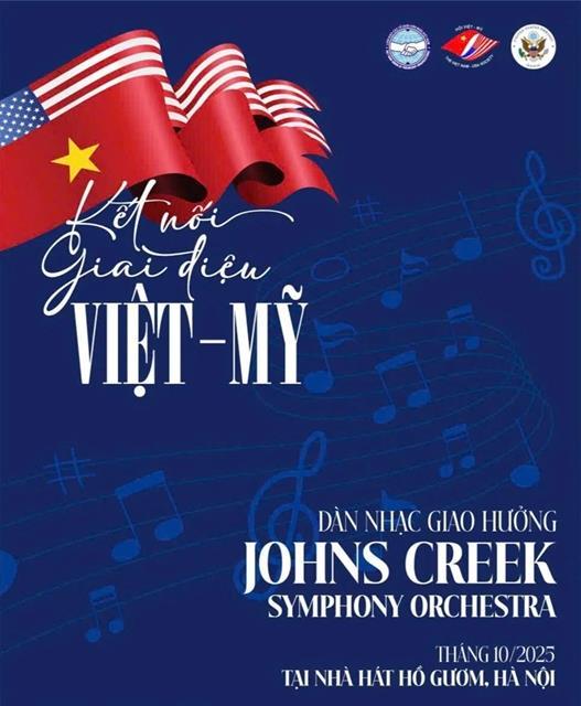 Johns Creek Symphony Orchestra to perform in a Vietnamese-American concert in Hà Nội
