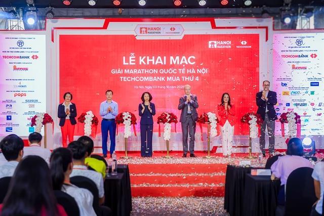 Techcombank Hanoi International Marathon offers runners routes through cultural and historical landmarks