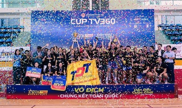  Đà Nẵng, Tôn Đức Thắng bring basketball trophy home after thrilling finals