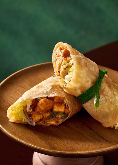 Sweet Potato  Chickpea Wrap