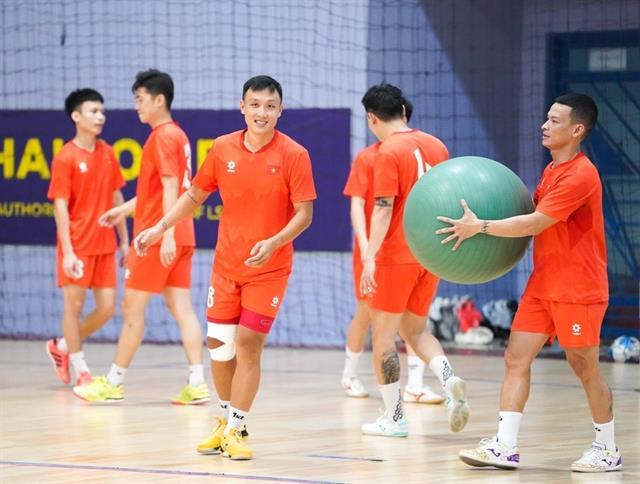 Vietnamese futsal team chase breakthrough glory at SEA Games