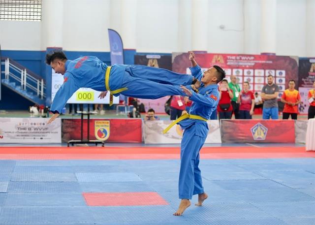 Việt Nam lead medal tally at World Vovinam Championship in Bali