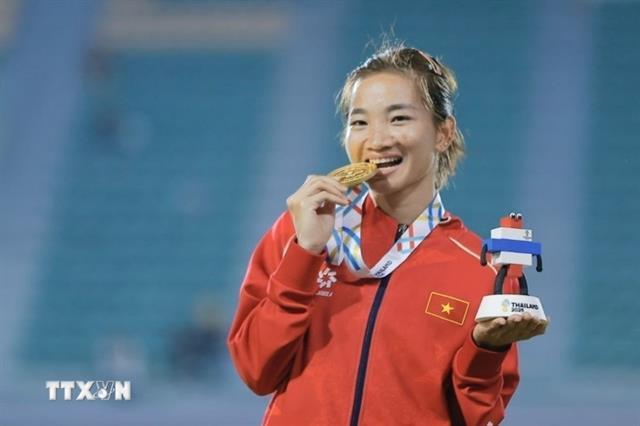 Việt Nams track and field stars secure triple gold at 33rd SEA Games
