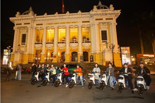 Hà Nội Đẹp Sound to highlight citys night beauty through special bike tours
