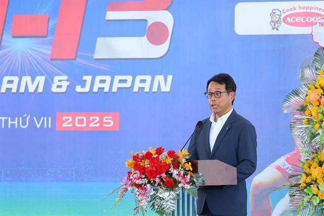 Children compete in friendly tournament to promote Việt Nam-Japan relations