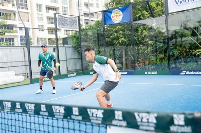 First-ever official padel tournament organised in Việt Nam
