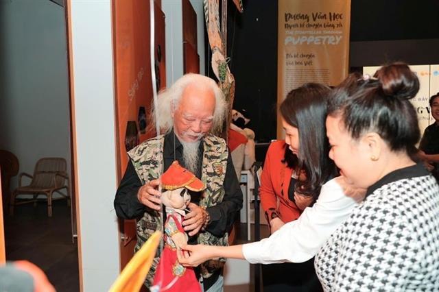 Hà Nội Museum honours solo puppet artist