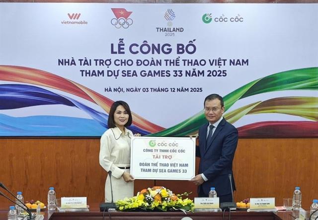 Vietnamobile, Cốc Cốc support Vietnamese athletes in SEA Games competitions

