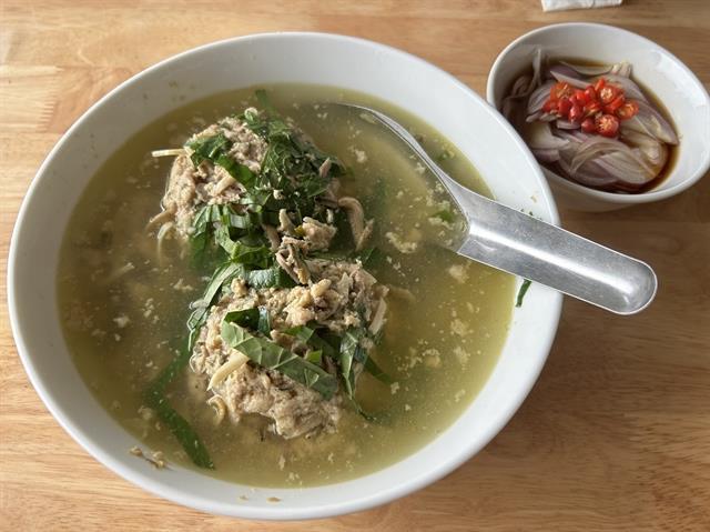 Peanut worm patties: a surprise seasonal delicacy