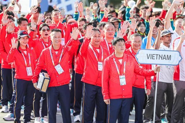 Flag ceremony marks delegations presence at 33rd SEA Games 

