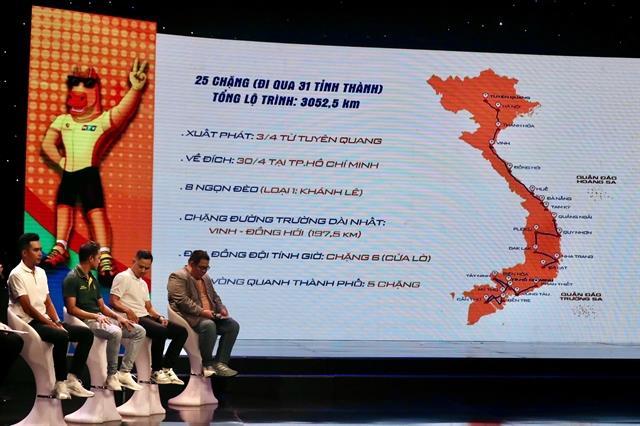 HCM City Television Cycling Tournament 2025 offers second longest route in history