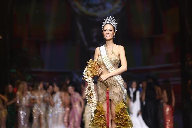 Vietnamese contestant triumphs at Miss Global pageant