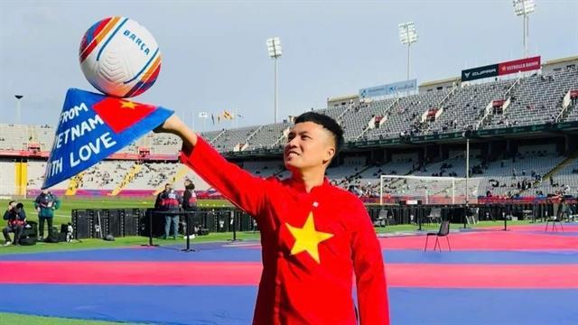 Vietnamese football freestyler amaze world supporters