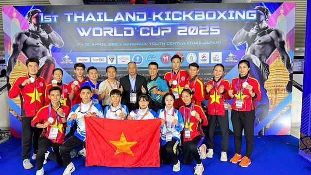 Kickboxers bring home five World Cup gold medals
