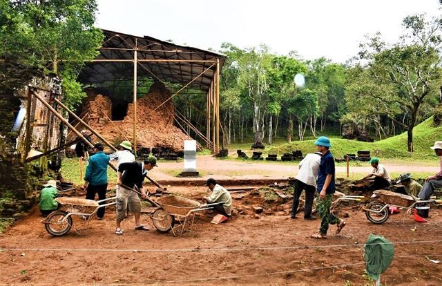 Revival of last abandoned ancient towers in Mỹ Sơn