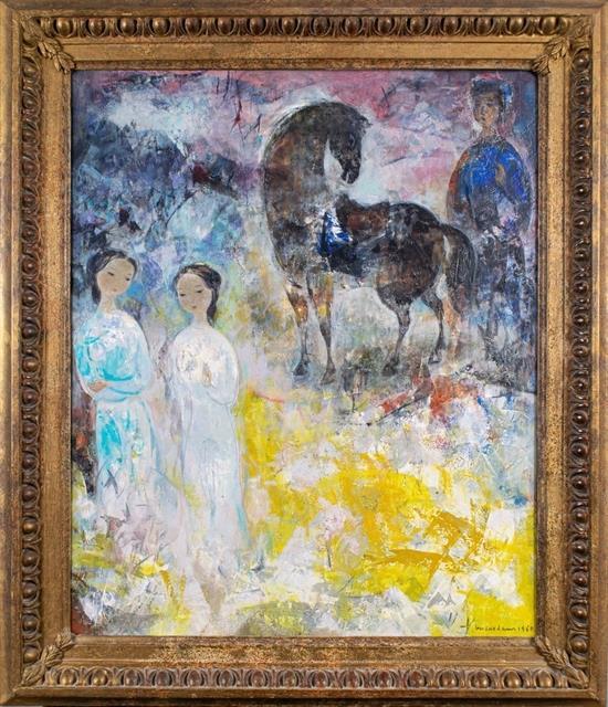 Vietnamese artist Vũ Cao Đàms painting to be auctioned in London