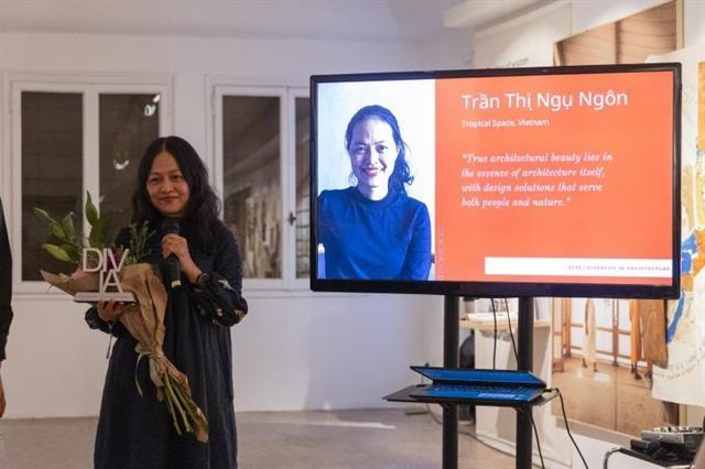 Vietnamese architect honoured with DIVIA 2025