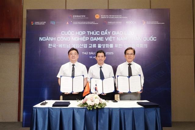 South Korea and Việt Nam sign MOU on gaming industry
