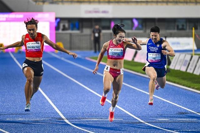  Yến bags Asian championships 100m bronze
