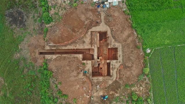 Many valuable architectural remnants of the ancient citadel discovered in Bắc Ninh Province