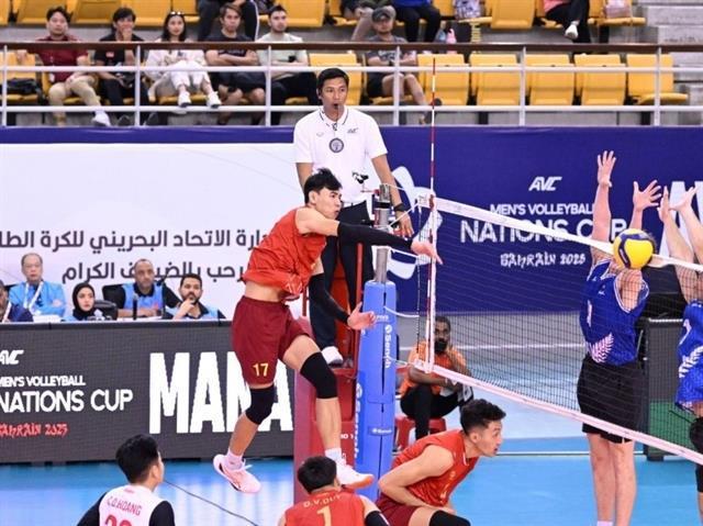 Việt Nam reach AVC Nations Cup quarter-finals despite loss to South Korea