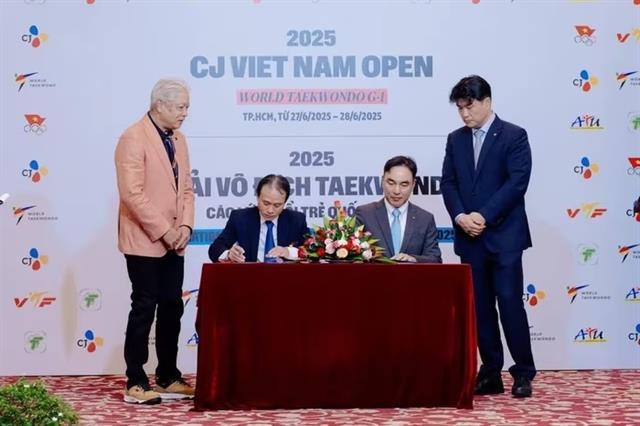 Việt Nam to host international CJ 2025 taekwondo tournament