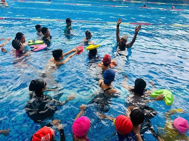 Red Cap Club is more than swimming