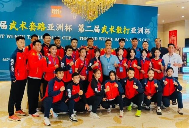 Việt Nam place third in wushu tournament