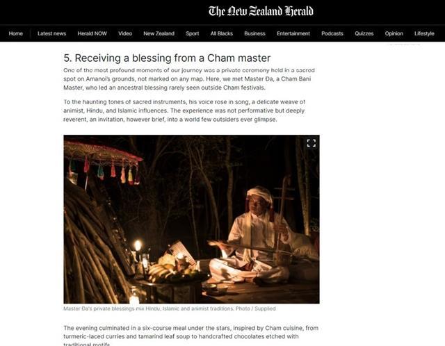 Indian writer captivated by Việt Nams Chăm culture