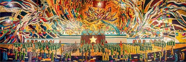 Guinness world record given to Vietnamese lacquer painting