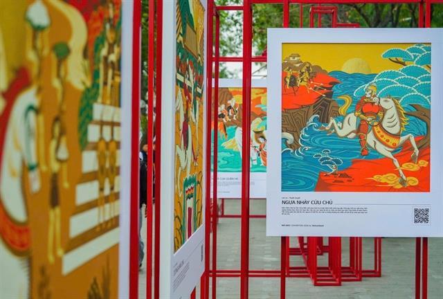 Horse-inspired artworks evoke strong spirit of renewal and aspiration to rise