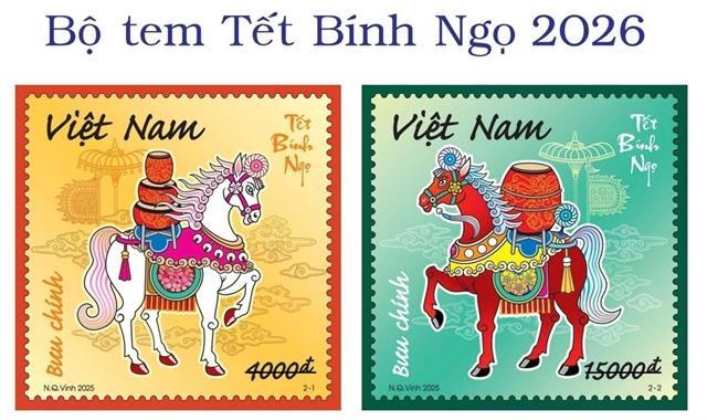 Việt Nams Year of the Horse stamps carry wishes of success