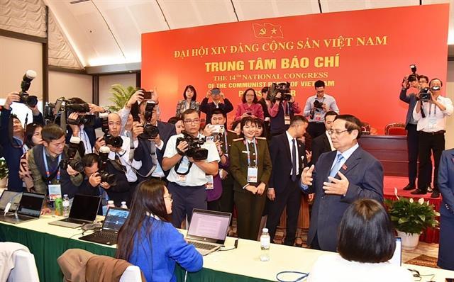 Global media at Việt Nams Party Congress