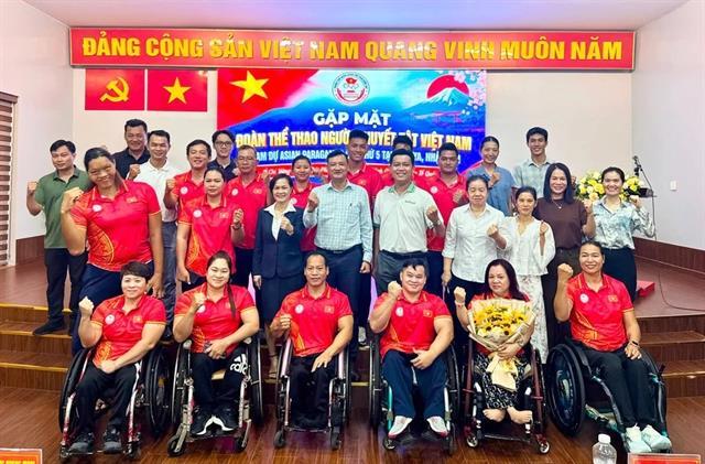 Athletes with disabilities eye highest results in Japan Asian Para Games
