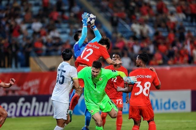 Hà Nội Police FC lose Champions League game at home after own goal