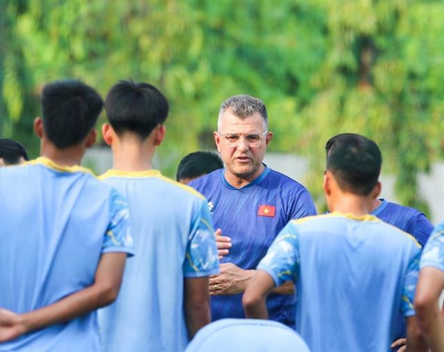 Việt Nam U17s prepare for FIFA U17 World Cup debut