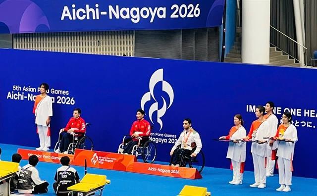 Việt Nam wins Asian Para Games gold in swimming