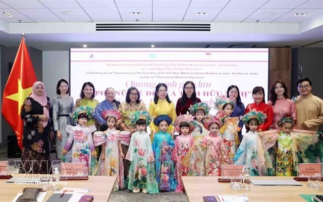 Vietnamese, international women foster friendship through cultural exchange