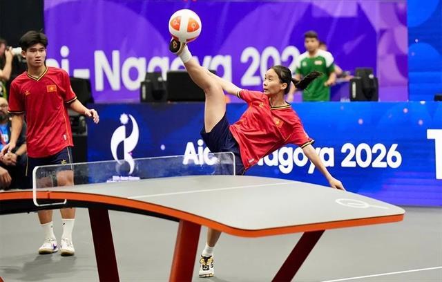 Việt Nam build momentum after teqball medal