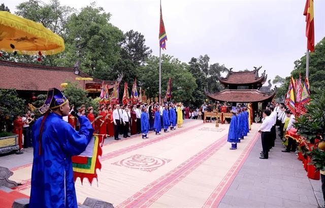 Epic real-scene show to revive origin myths at Hùng Temple
