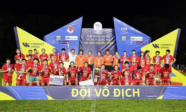 FIFA President congratulates HCM City I on national womens title