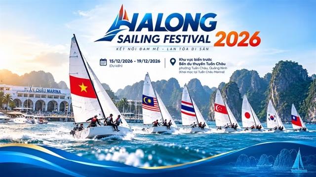 First-ever Halong Sailing Festival will be held in December 
