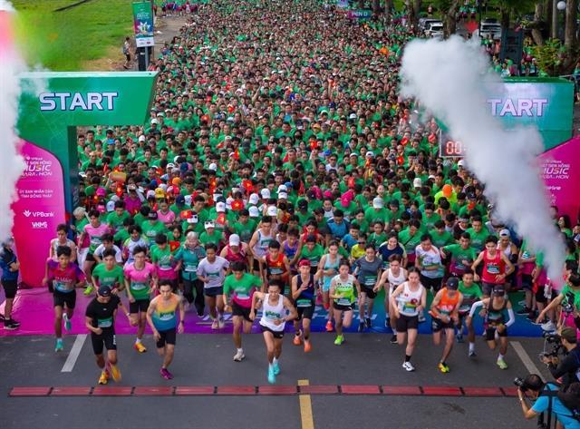  VPBank Đất Sen Hồng Music Marathon returns with 15,500 runners in Đồng Tháp