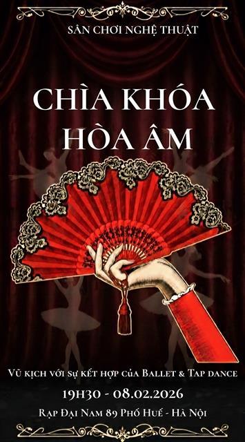 Classical ballet variations to be performed in Đại Nam Theatre