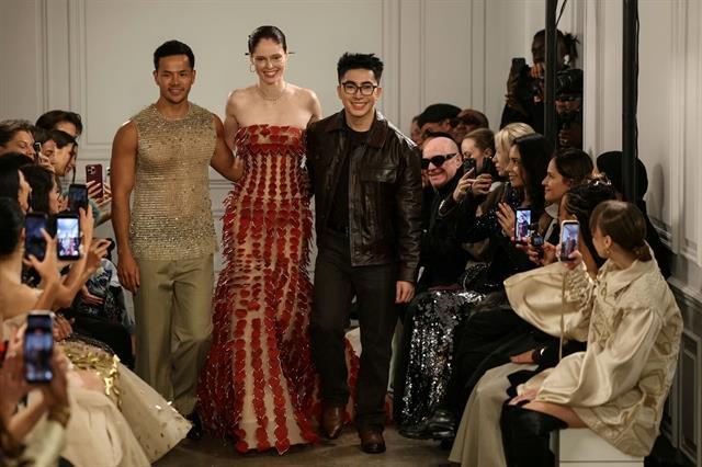 Vietnamese designer makes historic youngest-ever debut at Paris Haute Couture