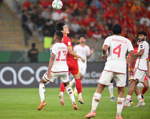 Bắcs backward header captivates fans at AFC U23 Asian Cup